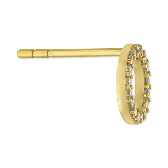 Coupon ๐ Giani Bernini Cubic Zirconia Circle Stud Earrings In Gold-Plated Sterling Silver, Created For Macy's Yellow Gold ๐คฉ 4 Coupon ๐ Giani Bernini Cubic Zirconia Circle Stud Earrings In Gold-Plated Sterling Silver, Created For Macy's Yellow Gold ๐คฉ - Image 4