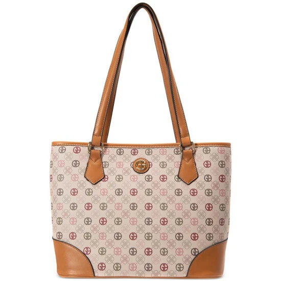 Buy 🥰 Giani Bernini Tonal Signature Tote, Created For Macy's Tan Multi 👏 1 Buy 🥰 Giani Bernini Tonal Signature Tote, Created For Macy's Tan Multi 👏