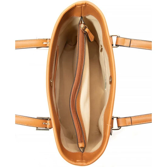 Buy 🥰 Giani Bernini Tonal Signature Tote, Created For Macy's Tan Multi 👏 4 Buy 🥰 Giani Bernini Tonal Signature Tote, Created For Macy's Tan Multi 👏 - Image 4