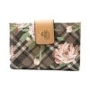 Brand new 💯 Giani Bernini Holiday Plaid Floral Framed Indexer Wallet, Created For Macy's Green Plaid 🛒