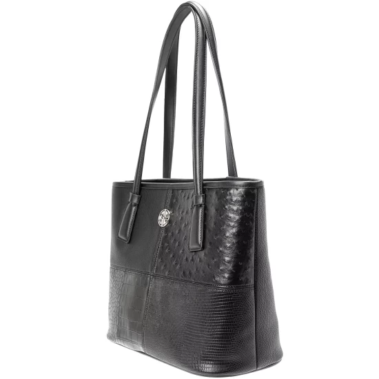 Cheap ⌛ Giani Bernini Colorblock Pebble Crossbody, Created For Macy's Black/ivory/silver ❤️ 3 Cheap ⌛ Giani Bernini Colorblock Pebble Crossbody, Created For Macy's Black/ivory/silver ❤️ - Image 3