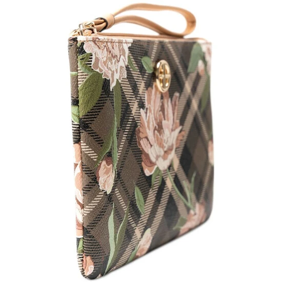 Coupon 🛒 Giani Bernini Holiday Plaid Floral Wristlet, Created For Macy's Green Plaid 😉 4 Coupon 🛒 Giani Bernini Holiday Plaid Floral Wristlet, Created For Macy's Green Plaid 😉 - Image 4