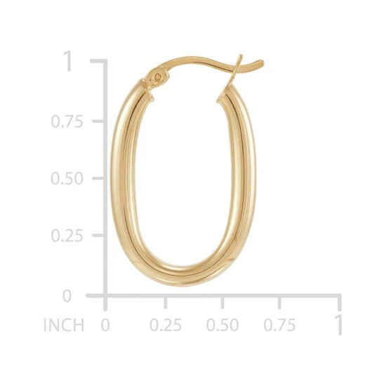 Top 10 ๐ Giani Bernini Polished Oval Tube Small Hoop Earrings 25mm, Created For Macy's Gold Over Silver โญ 5 Top 10 ๐ Giani Bernini Polished Oval Tube Small Hoop Earrings 25mm, Created For Macy's Gold Over Silver โญ - Image 5