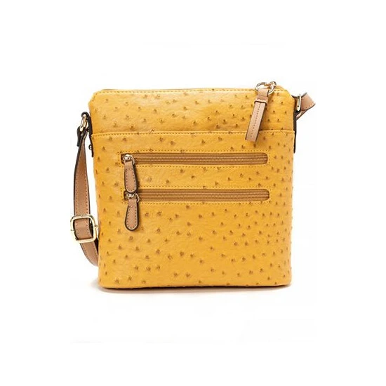 Best deal β Giani Bernini Embossed Faux Ostrich Crossbody, Created For Macy's Spicy Mustard π 3 Best deal β Giani Bernini Embossed Faux Ostrich Crossbody, Created For Macy's Spicy Mustard π - Image 3