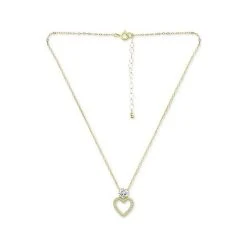 Discount 💯 Giani Bernini Cubic Zirconia Heart Pendant Necklace, 16 + 2 Extender, Created For Macy's Sterling Silver ❤️ -Giani Bernini Shop unnamed file 1315