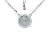 Outlet 🤩 Giani Bernini Cubic Zirconia Coin Pendant Necklace In Sterling Silver, 16 + 2 Extender, Created For Macy's ❤️