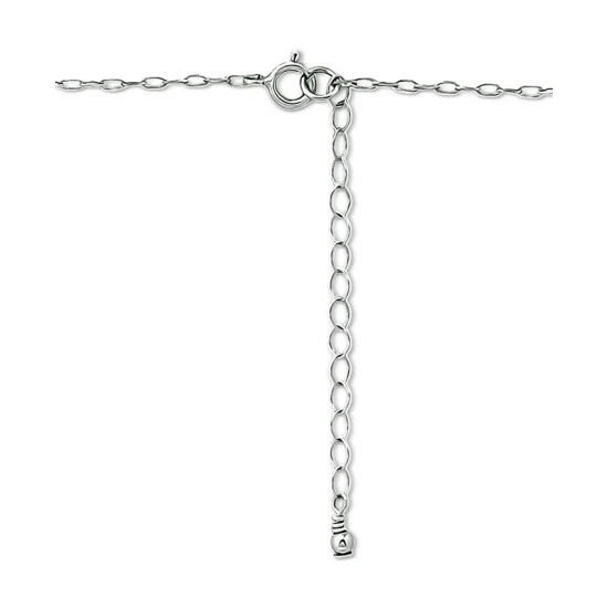 Outlet 🤩 Giani Bernini Cubic Zirconia Coin Pendant Necklace In Sterling Silver, 16 + 2 Extender, Created For Macy's ❤️ 4 Outlet 🤩 Giani Bernini Cubic Zirconia Coin Pendant Necklace In Sterling Silver, 16 + 2 Extender, Created For Macy's ❤️ - Image 4