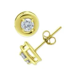 Brand new ✔️ Giani Bernini Cubic Zirconia Framed Stud Earrings, Created For Macy's Gold Over Silver ✨ 6 Brand new ✔️ Giani Bernini Cubic Zirconia Framed Stud Earrings, Created For Macy's Gold Over Silver ✨ -Giani Bernini Shop unnamed file 1380