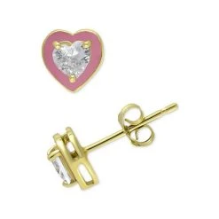 Cheap ❤️ Giani Bernini Cubic Zirconia Pink Enamel Heart Stud Earrings, Created For Macy's Gold Over Silver ✔️ 7 Cheap ❤️ Giani Bernini Cubic Zirconia Pink Enamel Heart Stud Earrings, Created For Macy's Gold Over Silver ✔️ -Giani Bernini Shop unnamed file 1422