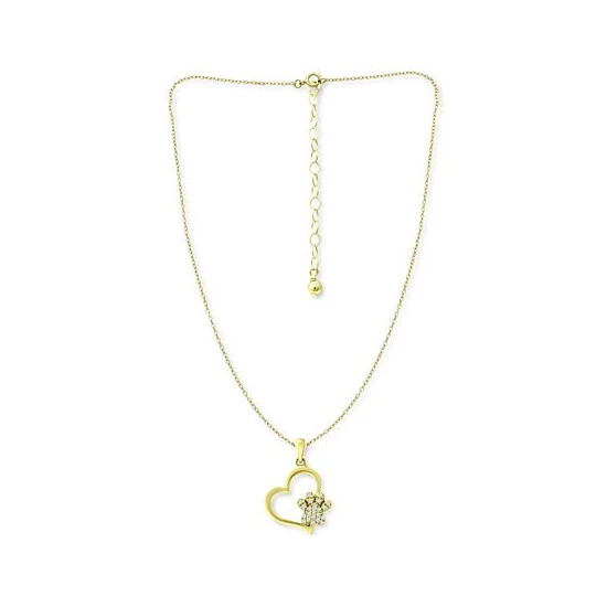 Brand new ✨ Giani Bernini Cubic Zirconia Heart & Paw 18 Pendant Necklace, Created For Macy's White 🥰 3 Brand new ✨ Giani Bernini Cubic Zirconia Heart & Paw 18 Pendant Necklace, Created For Macy's White 🥰 - Image 3