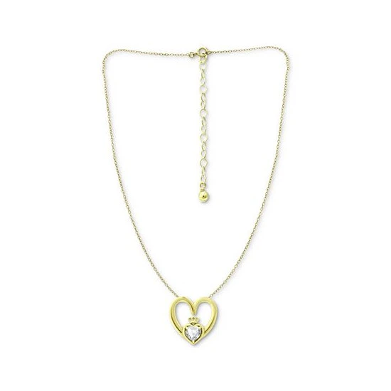 Deals ⌛ Giani Bernini Cubic Zirconia Claddagh Heart 16 Pendant Necklace, Created For Macy's Gold ✨ 3 Deals ⌛ Giani Bernini Cubic Zirconia Claddagh Heart 16 Pendant Necklace, Created For Macy's Gold ✨ - Image 3