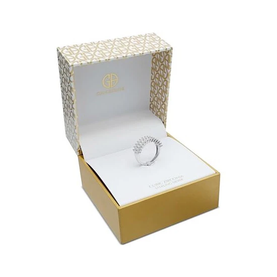 Best deal ⌛ Giani Bernini Cubic Zirconia Baguette Statement Ring In Sterling Silver, Created For Macy's White 🤩 2 Best deal ⌛ Giani Bernini Cubic Zirconia Baguette Statement Ring In Sterling Silver, Created For Macy's White 🤩 - Image 2