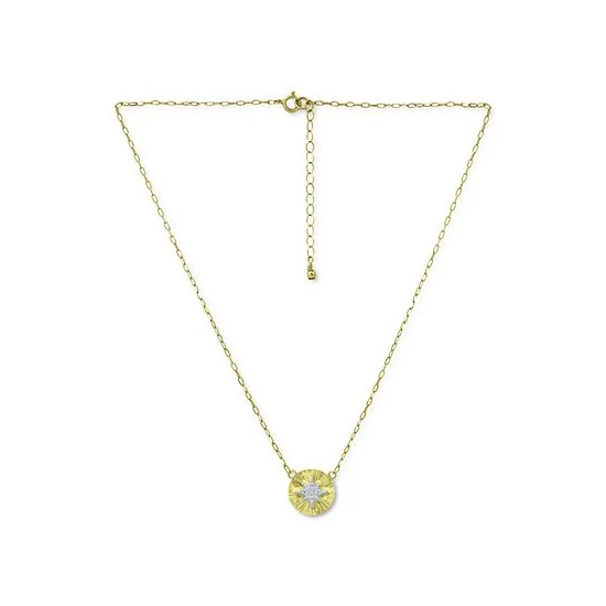 Budget 🎁 Giani Bernini Cubic Zirconia Starburst Disc Pendant Necklace, 16 + 2 Extender, Created For Macy's Sterling Silver ⭐ 3 Budget 🎁 Giani Bernini Cubic Zirconia Starburst Disc Pendant Necklace, 16 + 2 Extender, Created For Macy's Sterling Silver ⭐ - Image 3