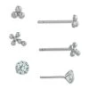Top 10 ✨ Giani Bernini 3-Pc. Set Cubic Zirconia Bead Stud Earrings In Sterling Silver, Created For Macy's ✔️