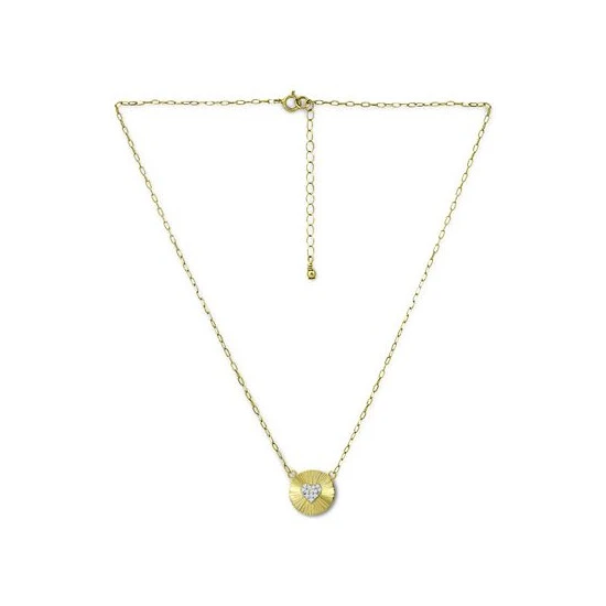 Buy 🥰 Giani Bernini Cubic Zirconia Heart Cluster Disc Pendant Necklace, 16 + 2 Extender, Created For Macy's Sterling Silver 👏 3 Buy 🥰 Giani Bernini Cubic Zirconia Heart Cluster Disc Pendant Necklace, 16 + 2 Extender, Created For Macy's Sterling Silver 👏 - Image 3
