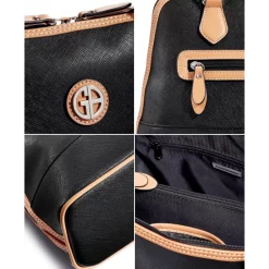 Cheapest 😀 Giani Bernini Saffiano Dome Satchel, Created For Macy's Black 🥰 -Giani Bernini Shop unnamed file 16