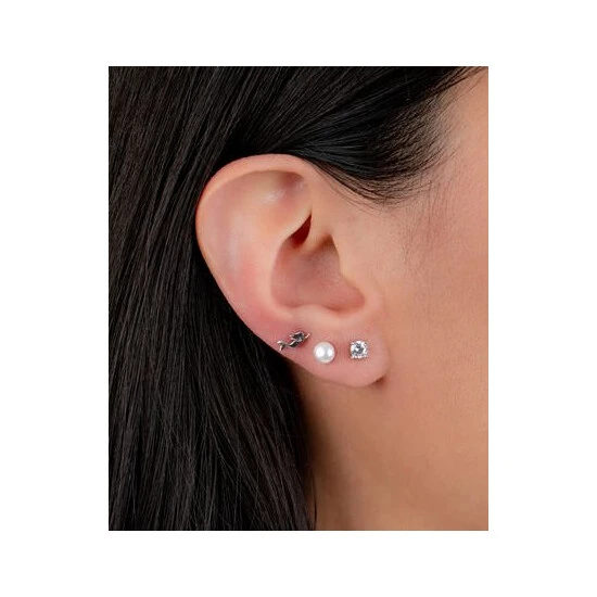 Flash Sale 🔥 Giani Bernini 3-Pc. Set Cubic Zirconia, Mermaid, & Imitation Pearl Stud Earrings In Sterling Silver, Created For Macy's 👍 2 Flash Sale 🔥 Giani Bernini 3-Pc. Set Cubic Zirconia, Mermaid, & Imitation Pearl Stud Earrings In Sterling Silver, Created For Macy's 👍 - Image 2