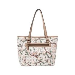 Deals 🥰 Giani Bernini Botanical Floral Faux Leather Tote, Created For Macy's Taupe 😉 -Giani Bernini Shop unnamed file 1620