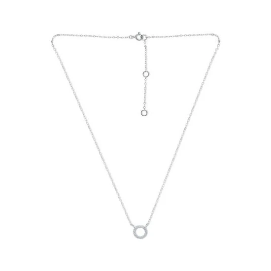 Best Sale ๐ Giani Bernini Cubic Zirconia Mini-Circle 16 Pendant Necklace, Created For Macy's Silver โจ 3 Best Sale ๐ Giani Bernini Cubic Zirconia Mini-Circle 16 Pendant Necklace, Created For Macy's Silver โจ - Image 3