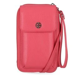 Coupon โญ Giani Bernini Softy Leather Tech Crossbody Wallet, Created For Macy's 24gb-champ ๐