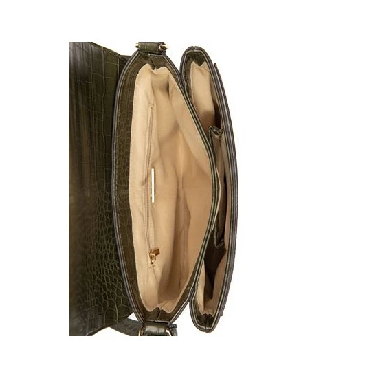 Cheapest ❤️ Giani Bernini Croco Envelope Crossbody, Created For Macy's Deep Moss 🛒 2 Cheapest ❤️ Giani Bernini Croco Envelope Crossbody, Created For Macy's Deep Moss 🛒 - Image 2