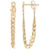 Cheapest 🌟 Giani Bernini Curb Link Chain Dangle Drop Earrings, Created For Macy's Sterling Silver 🧨