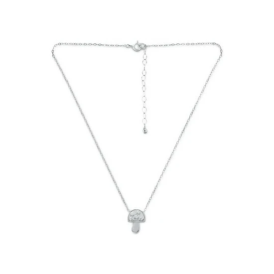 Coupon 🎉 Giani Bernini Cubic Zirconia Mushroom Pendant Necklace In Sterling Silver, 16 + 2 Extender, Created For Macy's ⭐ 3 Coupon 🎉 Giani Bernini Cubic Zirconia Mushroom Pendant Necklace In Sterling Silver, 16 + 2 Extender, Created For Macy's ⭐ - Image 3