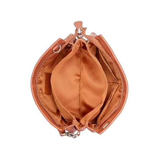 Brand new ๐ Giani Bernini Softy Leather Crossbody Wallet, Created For Macy's Cognac/silver ๐ฅฐ 3 Brand new ๐ Giani Bernini Softy Leather Crossbody Wallet, Created For Macy's Cognac/silver ๐ฅฐ - Image 3