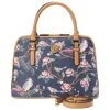 Best reviews of 🛒 Giani Bernini Botanical Floral Faux Leather Dome Bag, Created For Macy's Navy ✨