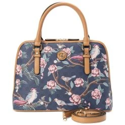 Best reviews of 🛒 Giani Bernini Botanical Floral Faux Leather Dome Bag, Created For Macy's Navy ✨