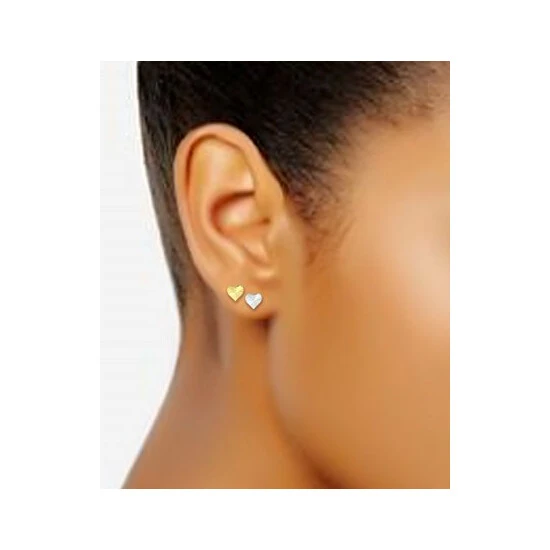 Deals ๐ฅ Giani Bernini 2-Pc. Set Textured Heart Stud Earrings In Sterling Silver & 18k Gold-Plate, Created For Macy's Gold Over Silver ๐ฏ 2 Deals ๐ฅ Giani Bernini 2-Pc. Set Textured Heart Stud Earrings In Sterling Silver & 18k Gold-Plate, Created For Macy's Gold Over Silver ๐ฏ - Image 2