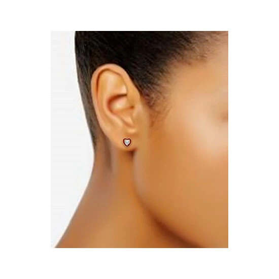 Best reviews of 💯 Giani Bernini Cubic Zirconia Cubic Zirconia Red Enamel Heart Stud Earrings, Created For Macy's Gold Over Silver 👏 2 Best reviews of 💯 Giani Bernini Cubic Zirconia Cubic Zirconia Red Enamel Heart Stud Earrings, Created For Macy's Gold Over Silver 👏 - Image 2