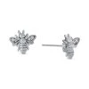 Hot Sale ❤️ Giani Bernini Cubic Zirconia (1/8 Ct. T.w.) Bumble Bee Stud Earrings In Sterling Silver ⌛