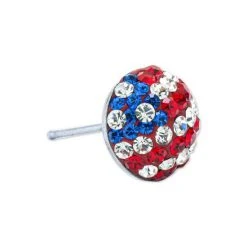 Cheapest 🔥 Giani Bernini Cubic Zirconia Red, White, & Blue Stud Earrings In Sterling Silver, Created For Macy's 🔥 -Giani Bernini Shop unnamed file 1849