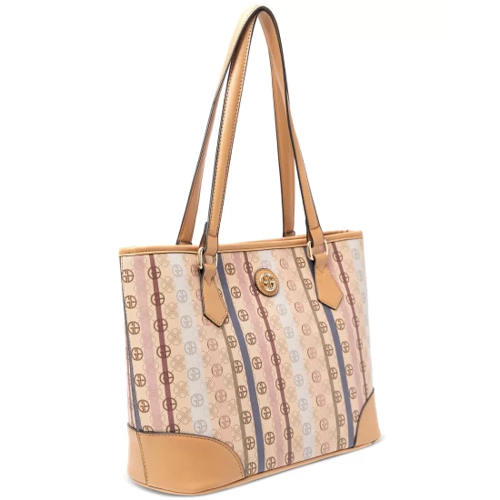 Best Pirce ❤️ Giani Bernini Pebbled 4-Poster Tote, Created For Macy's Black/silver 😉 4 Best Pirce ❤️ Giani Bernini Pebbled 4-Poster Tote, Created For Macy's Black/silver 😉 - Image 4