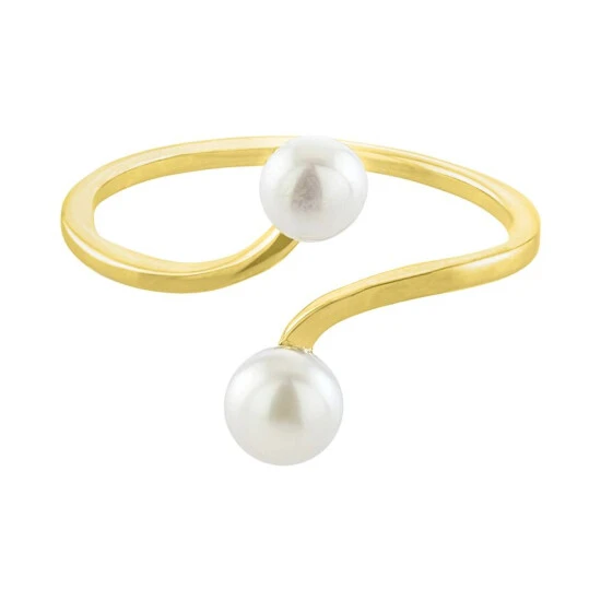 Best deal ๐ Giani Bernini Cultured Freshwater Pearl (4 & 5mm) Bypass Ring, Created For Macy's Gold Over Silver ๐ 1 Best deal ๐ Giani Bernini Cultured Freshwater Pearl (4 & 5mm) Bypass Ring, Created For Macy's Gold Over Silver ๐