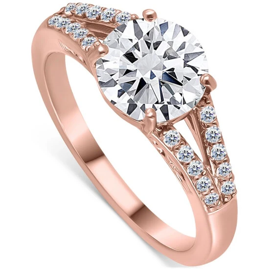 Hot Sale ๐ฅ Giani Bernini Solitaire Cubic Zirconia Center Stone Pave Ring, Created For Macy's Rose Gold ๐ 1 Hot Sale ๐ฅ Giani Bernini Solitaire Cubic Zirconia Center Stone Pave Ring, Created For Macy's Rose Gold ๐