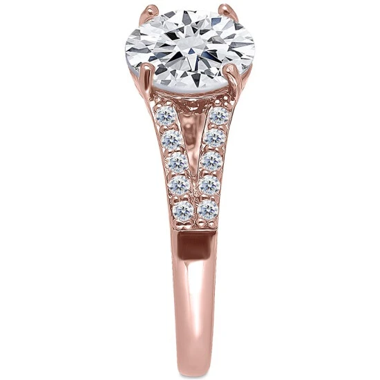 Hot Sale ๐ฅ Giani Bernini Solitaire Cubic Zirconia Center Stone Pave Ring, Created For Macy's Rose Gold ๐ 4 Hot Sale ๐ฅ Giani Bernini Solitaire Cubic Zirconia Center Stone Pave Ring, Created For Macy's Rose Gold ๐ - Image 4