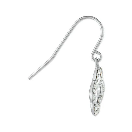 Hot Sale ❤️ Giani Bernini Crystal Quatrefoil Drop Earrings In Sterling Silver, Created For Macy's 🔥 3 Hot Sale ❤️ Giani Bernini Crystal Quatrefoil Drop Earrings In Sterling Silver, Created For Macy's 🔥 - Image 3