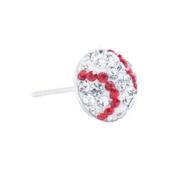 Hot Sale ✨ Giani Bernini Crystal ⚾ Baseball Stud Earrings In Sterling Silver ⭐ -Giani Bernini Shop unnamed file 1953