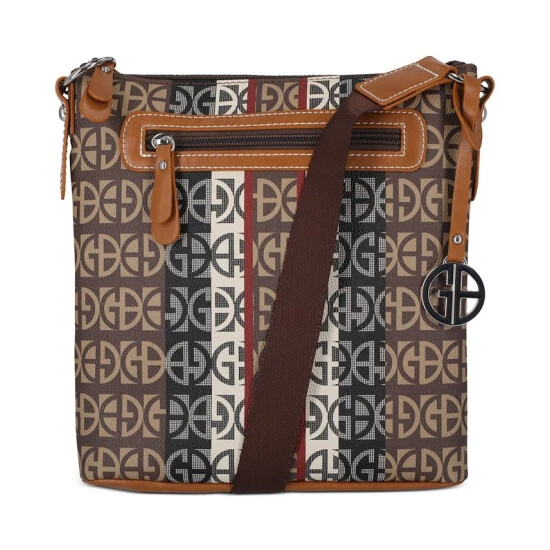 New 👏 Giani Bernini Multi Stripe Crossbody, Created For Macy's Multi Signature Logo 🎉 1 New 👏 Giani Bernini Multi Stripe Crossbody, Created For Macy's Multi Signature Logo 🎉
