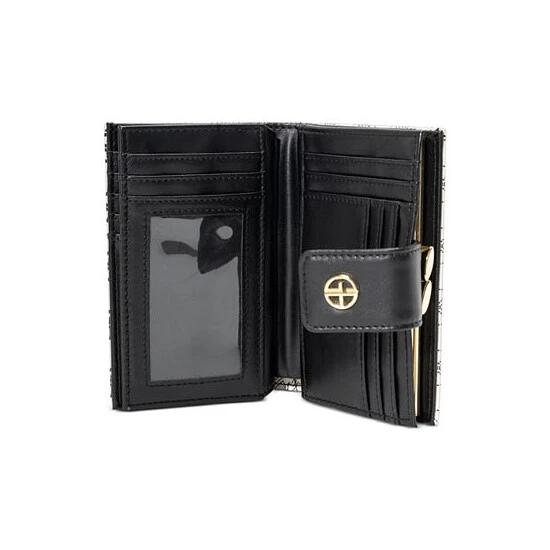 Hot Sale ✔️ Giani Bernini Tonal Signature Framed Wallet, Created For Macy's Black/bone 😍 2 Hot Sale ✔️ Giani Bernini Tonal Signature Framed Wallet, Created For Macy's Black/bone 😍 - Image 2