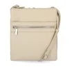 Buy 🧨 Giani Bernini Triple-Zip Pebble Leather Dasher Crossbody, Created For Macy's Ivory ✨
