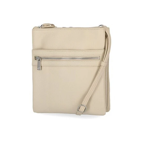 Buy 🧨 Giani Bernini Triple-Zip Pebble Leather Dasher Crossbody, Created For Macy's Ivory ✨ 2 Buy 🧨 Giani Bernini Triple-Zip Pebble Leather Dasher Crossbody, Created For Macy's Ivory ✨ - Image 2
