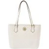 Promo 😉 Giani Bernini Debossed Signature Tote, Created For Macy's White ✨