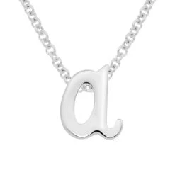 New 🎉 Giani Bernini Lower Case Initial Pendant In Sterling Silver 🔔