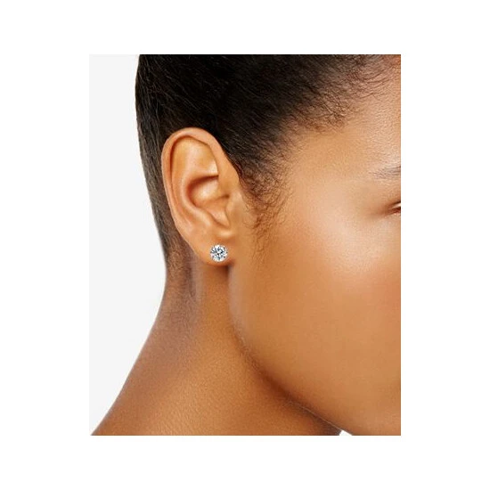Promo 😀 Giani Bernini 3-Pc. Cubic Zirconia Sterling Silver Stud Earrings In 18k Rose Gold-Plated, 18k Gold-Plated And Sterling Silver, Created For Macy's ❤️ 2 Promo 😀 Giani Bernini 3-Pc. Cubic Zirconia Sterling Silver Stud Earrings In 18k Rose Gold-Plated, 18k Gold-Plated And Sterling Silver, Created For Macy's ❤️ - Image 2