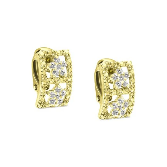 Best Pirce โญ Giani Bernini Cubic Zirconia Open Rectangle Clip-On Stud Earrings In 18k Gold-Plated Sterling Silver, Created For Macy's ๐ 3 Best Pirce โญ Giani Bernini Cubic Zirconia Open Rectangle Clip-On Stud Earrings In 18k Gold-Plated Sterling Silver, Created For Macy's ๐ - Image 3