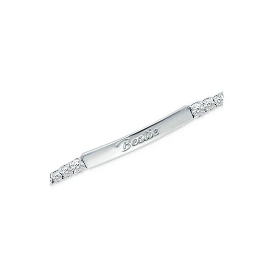 Hot Sale 👍 Giani Bernini Cubic Zirconia Bestie Bolo Bracelet In Sterling Silver, Created For Macy's 🥰 3 Hot Sale 👍 Giani Bernini Cubic Zirconia Bestie Bolo Bracelet In Sterling Silver, Created For Macy's 🥰 - Image 3