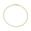 Budget 🧨 Giani Bernini Beaded Link Ankle Bracelet In 18k Gold-Plated Sterling Silver, Created For Macy's Gold Over Silver ✔️